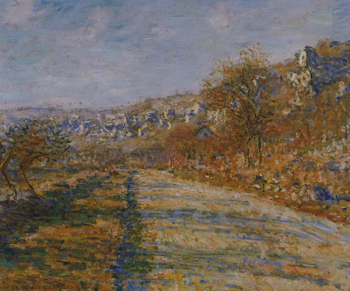 Claude Monet Road of La Roche-Guyon china oil painting image